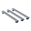 Immagine di Geberit Set piedini Geberit L.110 P.7.3 H.6.2-12 cm, e traverse di fissaggio per piatto doccia in resin stone, fino a 140 cm 554.964.00.1