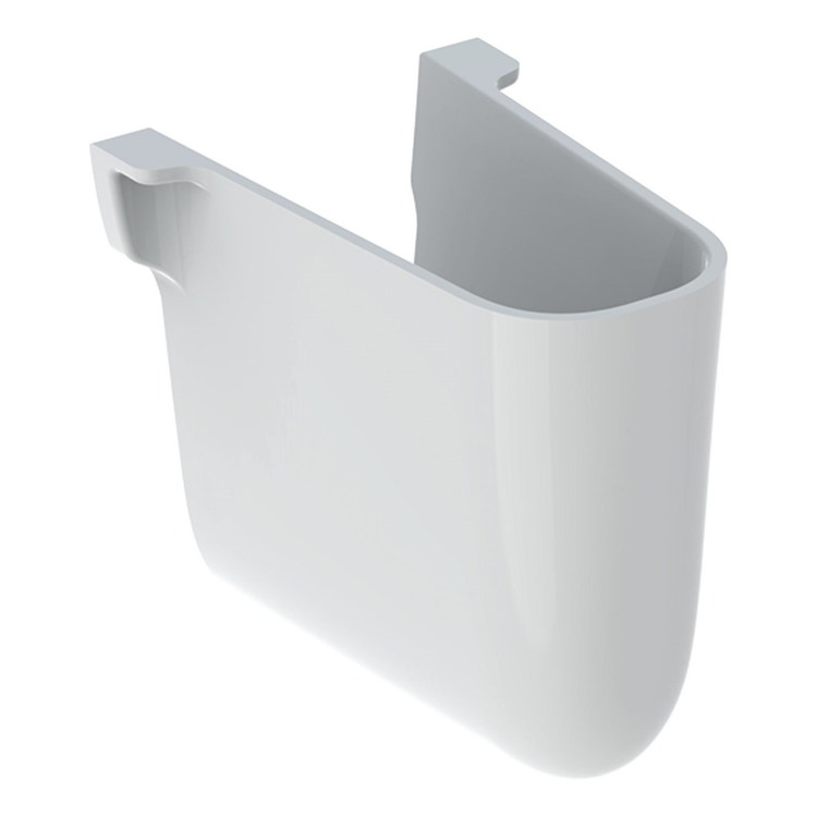 Immagine di Geberit COLIBRI' semicolonna per lavabo, colore bianco finitura lucido 501.900.00.1