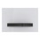 Immagine di Geberit SIGMA50 placca di comando per risciacquo a 2 quantità, piastra base e tasti colore nero finitura cromo, placca di copertura colore bianco 115.671.11.2