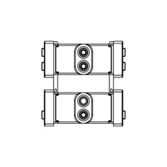 Immagine di Vaillant Supporto a parete per 1 auroFLOW exclusive VPM /2 S 0010018542