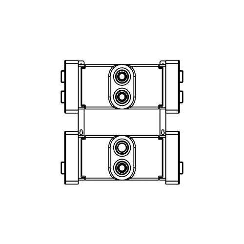 Immagine di Vaillant Supporto a parete per 1 auroFLOW exclusive VPM /2 S 0010018542