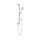 Gessi EMPORIO SHOWER asta saliscendi con doccetta anticalcare tre getti e flessibile 150 cm, finitura cromo 47318#031