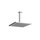 Gessi EMPORIO SHOWER soffione anticalcare doccia a soffitto orientabile, finitura cromo 47366#031