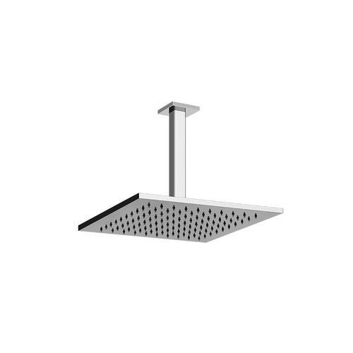 Immagine di Gessi EMPORIO SHOWER soffione anticalcare doccia a soffitto orientabile, finitura cromo 47366#031
