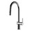 Immagine di Gessi INEDITO miscelatore monocomando girevole, con doccetta doppio getto, per lavello, finitura cromo 60413#031
