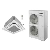 Immagine di Aermec LCG R32 Climatizzatore a cassetta monosplit inverter | unità esterna 14.5 kW trifase unità interna 49000 BTU LCG1600T+LCG1600C
