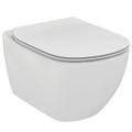 Vaso WC in ceramica bianca Tesi di Ideal Standard vista laterale
