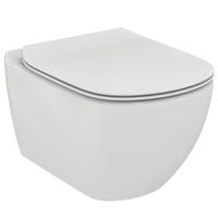 Vaso WC in ceramica bianca Tesi di Ideal Standard vista laterale