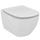Vaso WC in ceramica bianca Tesi di Ideal Standard vista laterale