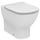 Ideal Standard TESI vaso a pavimento AquaBlade® universale filo parete, con sedile slim senza chiusura rallentata, colore bianco T353701