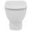 Immagine di Ideal Standard TESI vaso a pavimento AquaBlade® universale filo parete, con sedile slim senza chiusura rallentata, colore bianco T353701