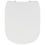 Immagine di Ideal Standard TESI sedile slim con chiusura rallentata per vasi Tesi, colore bianco T352701