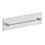 Immagine di Gessi 316 ACCESSORI maniglia e portasalvietta L.60 cm, installazione su vetro, finitura steel brushed 54925#239