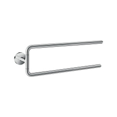Immagine di Axor UNIVERSAL CIRCULAR porta asciugamano a maniglia doppia, finitura cromo 42822000