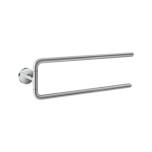 Immagine di Axor UNIVERSAL CIRCULAR porta asciugamano a maniglia doppia, finitura cromo 42822000