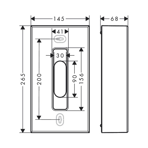 Immagine di Axor UNIVERSAL CIRCULAR porta salviette, finitura cromo 42873000