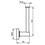 Immagine di Ideal Standard IOM portarotolo di cortesia, finitura cromo A9132AA