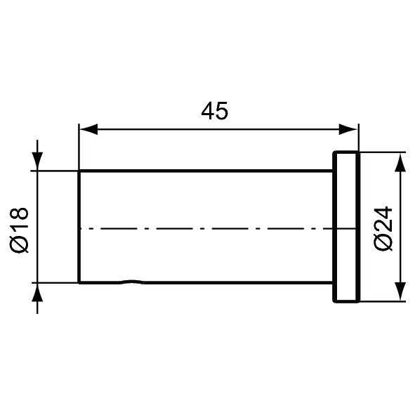 Immagine di Ideal Standard CONNECT attaccapanni, finitura cromo N1380AA