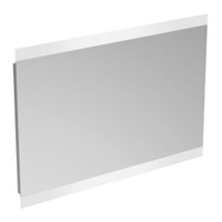 Immagine di Ideal Standard Specchio L.100 H.70 P.2.6 cm con luce a LED integrata superiore ed inferiore, finitura a specchio T3348BH