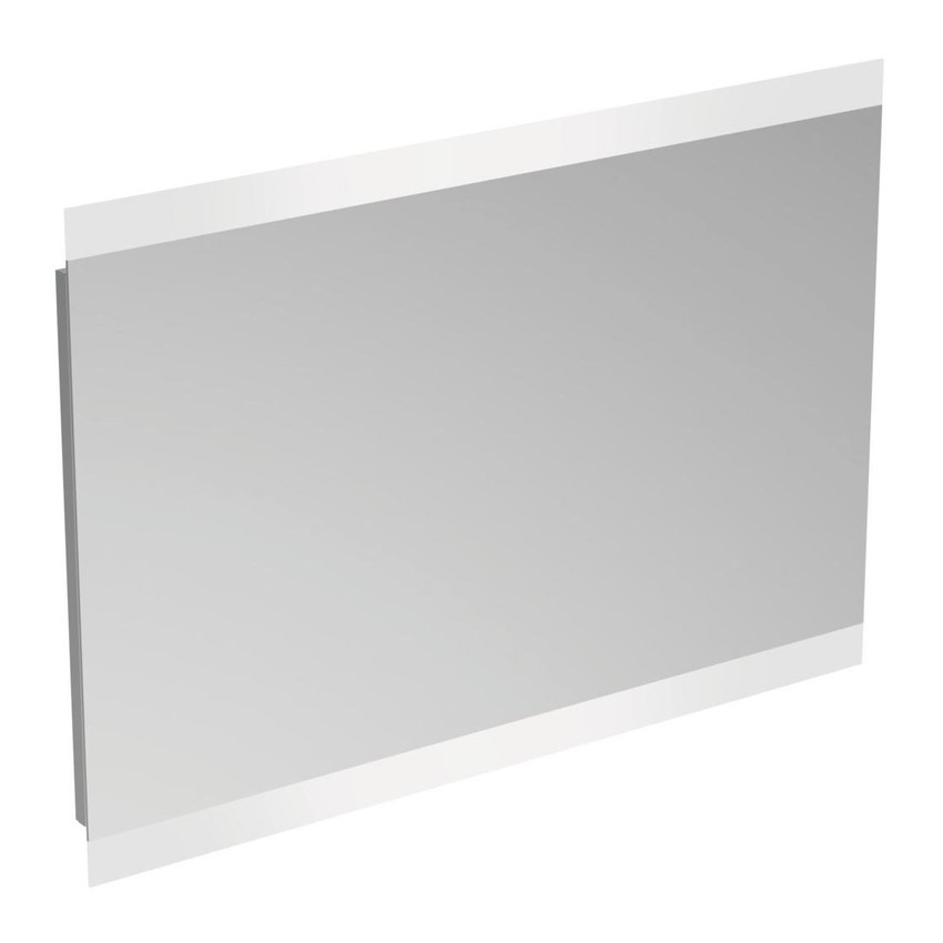Immagine di Ideal Standard Specchio L.100 H.70 P.2.6 cm con luce a LED integrata superiore ed inferiore, finitura a specchio T3348BH