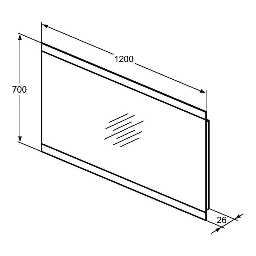 Immagine di Ideal Standard soluzione bagno completo, sanitari sospesi, lavabo 60 cm, vasca rettangolare 170x75, colore bianco finitura lucido, rubinetteria finitura cromo SING9
