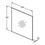 Immagine di Ideal Standard Specchio L.70 H.70 P.2.6 cm, con luce a LED perimetrale, finitura a specchio T3335BH