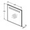 Immagine di Ideal Standard Specchio L.70 H.70 P.2.6 cm, con luce a LED superiore integrata, finitura a specchio T3341BH