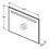 Immagine di Ideal Standard Specchio L.100 H.70 P.2.6 cm, con luce a LED superiore integrata, finitura a specchio T3343BH