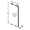 Immagine di Ideal Standard Specchio L.40 H.100 P.2.6 cm, finitura a specchio T3360BH