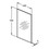 Immagine di Ideal Standard Specchio senza telaio L.40 H.70 cm, finitura a specchio T3364BH