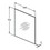 Immagine di Ideal Standard Specchio senza telaio L.60 H.70 cm, finitura a specchio T3366BH