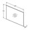 Immagine di Ideal Standard Specchio senza telaio L.100 H.70 cm, finitura a specchio T3369BH