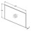 Immagine di Ideal Standard Specchio senza telaio L.120 H.70 cm, finitura a specchio T3371BH