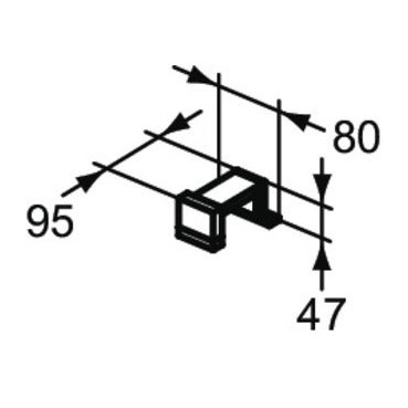 Immagine di Ideal Standard lampada a LED da 4 cm, finitura cromo T3153AA