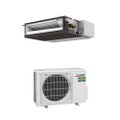 Immagine di Mitsubishi SEZ-M Canalizzabile compatta Climatizzatore canalizzabile monosplit inverter | unità esterna 3.5 kW unità interna 12000 BTU SUZ-M35VA+SEZ-M35DA2