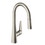 Immagine di Hansgrohe M51 miscelatore cucina monocomando H.40 cm, con doccetta estraibile, finitura acciaio inox 73851800