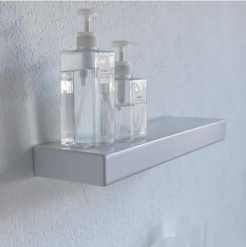 Immagine di Flaminia BRICK slim mensola in ceramica 54 cm, colore bianco finitura lucido 5090S