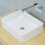 Immagine di Flaminia MINIWASH 48 lavabo 48 cm da appoggio o sospeso con staffa, senza troppopieno, colore bianco finitura lucido MWL48