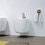 Immagine di Flaminia MONÒ bidet sospeso monoforo, con troppopieno, colore bianco finitura lucido MN218