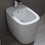 Immagine di Flaminia MONÒ bidet back to wall monoforo, con troppopieno, colore bianco finitura lucido MN217