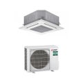 Immagine di Mitsubishi PLA-M CASSETTA 4 VIE Climatizzatore a cassetta monosplit inverter | unità esterna 3.5 kW unità interna 12000 BTU PUZ-ZM35VKA2+PLA-M35EA2