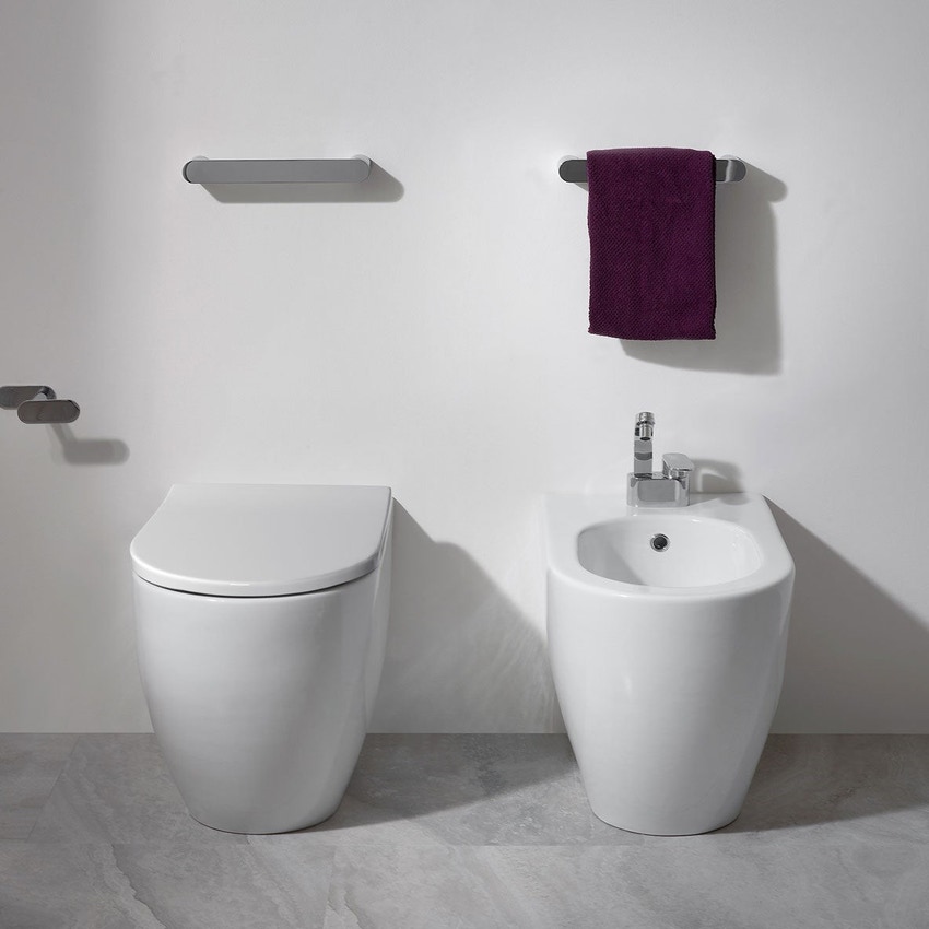 Vaso/Bidet con erogatore Scarico parete 100113. Acquista Online su