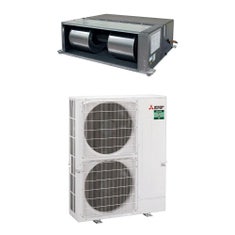 Immagine di Mitsubishi PEA-M CANALIZZATA ALTA PREVALENZA R32 Climatizzatore canalizzabile monosplit POWER inverter | unità esterna 19 kW trifase unità interna 65000 BTU PUZ-ZM200YKA2+PEA-M200LA2