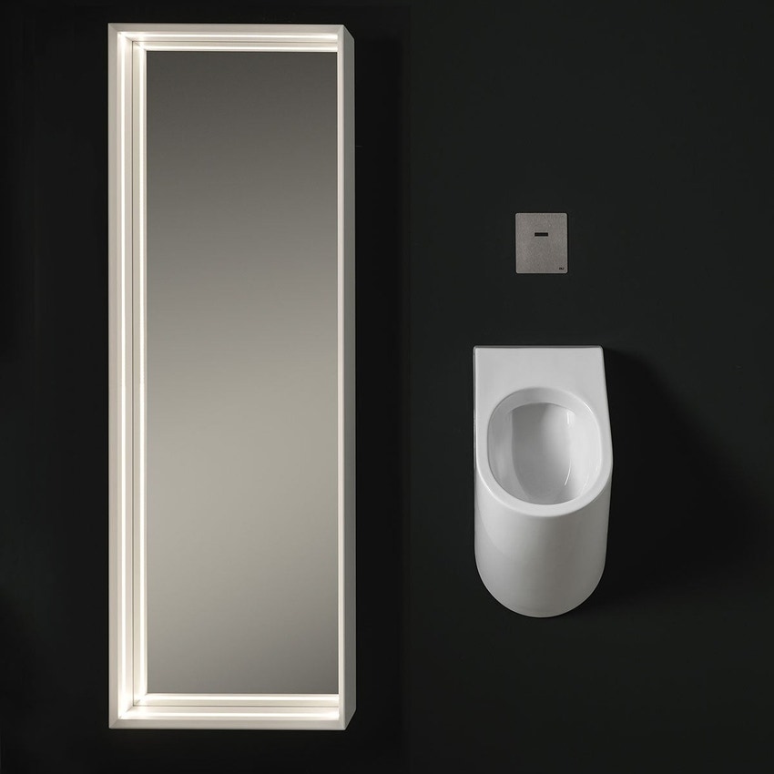 Immagine di Flaminia APP orinatoio a parete, colore bianco finitura lucido AP28G