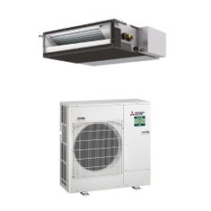 Immagine di Mitsubishi SEZ-M Canalizzabile compatta Climatizzatore canalizzabile monosplit inverter | unità esterna POWER INVERTER 6.1 kW unità interna 21000 BTU PUZ-ZM60VHA2+SEZ-M60DA2