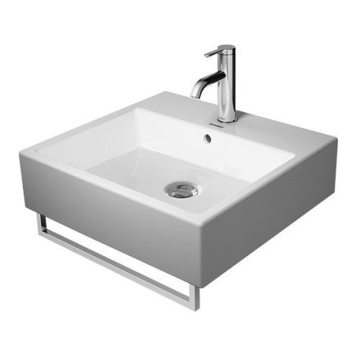 Immagine di Duravit Portasciugamani L.45 cm, profilo squadrato, finitura cromo 0030291000