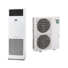 Immagine di Mitsubishi PSA-M COLONNA Climatizzatore a colonna monosplit Inverter | unità esterna 12.5 kW unità interna 43000 BTU PUZ-ZM125VKA2+PSA-M125KA