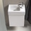 Immagine di Duravit VERO AIR lavamani consolle 38 cm, foro per rubinetteria a destra, senza troppopieno, con bordo per rubinetteria, lato inferiore smaltato, colore bianco 0724380000