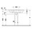 Immagine di Duravit P3 COMFORTS lavabo consolle 85 cm, monoforo, con troppopieno, con bordo per rubinetteria, colore bianco 2332850000