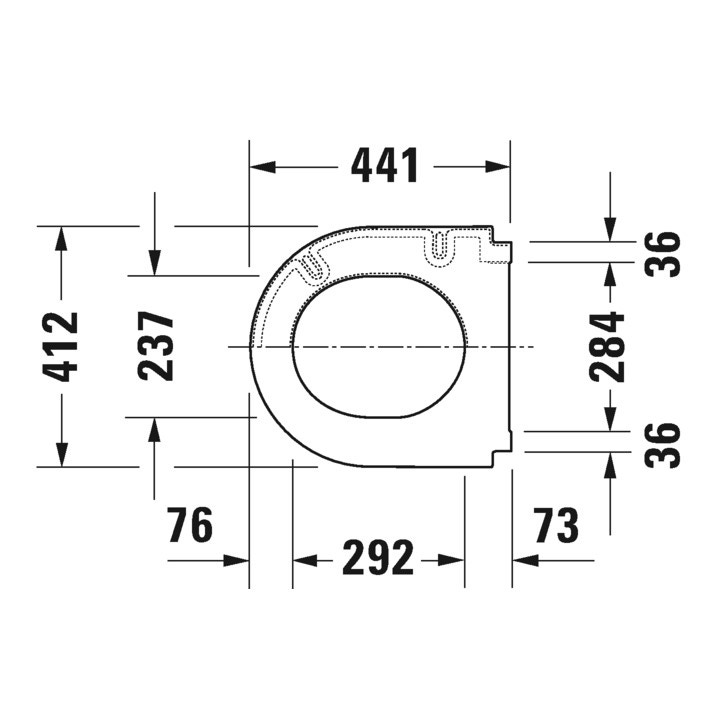 Immagine di Duravit STARCK 3 sedile con coperchio con cerniere in acciaio inox, senza chiusura rallentata, colore bianco 0067710000